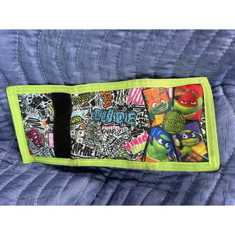 Tmnt Wallet 2023 Bi Fold Wallet Mutant Mayhem Teenage Mutant Ninja Turtle Wallet